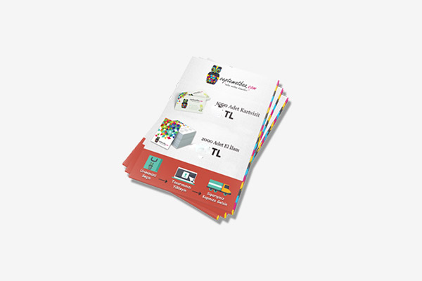 Flyers & Inserts - Volkan Printing Istanbul